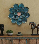 Dragon-inspired metal wall art